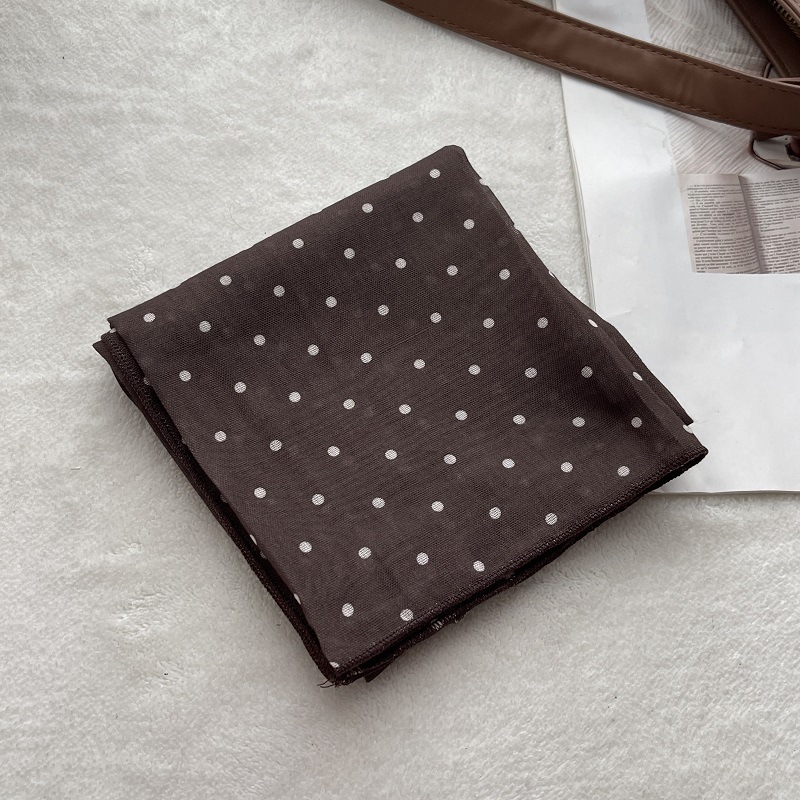 女性のヘアドットスカーフ女性の綿の正方形のスカーフ女性のため - Bandana Cotton のレビューと価格